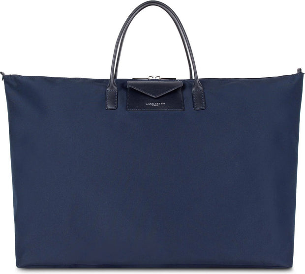Lancaster Paris Weekend Bag/Travel Bag Smart KBA 24/48h - Dark Blue
