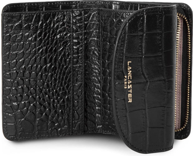 Lancaster Paris Women's Wallet - Leather - Exotic Croco