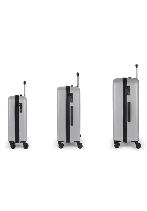 Gabol Suitcase Set - Jet - Silver