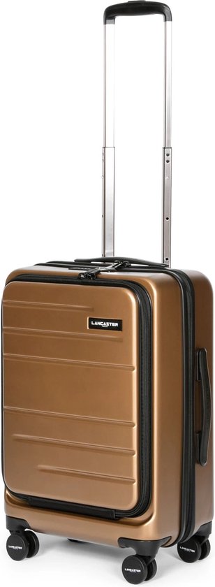 Lancaster Paris Cabin Trolley - Suitcase 55cm - with laptop compartment