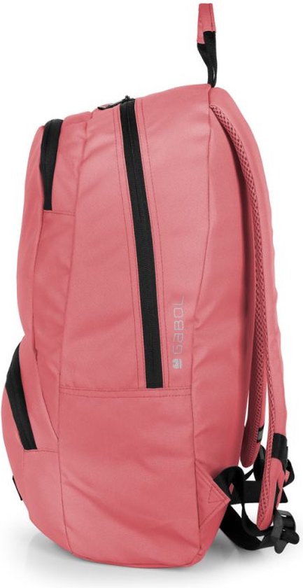 Gabol Backpack + Pencil Case Global - Coral