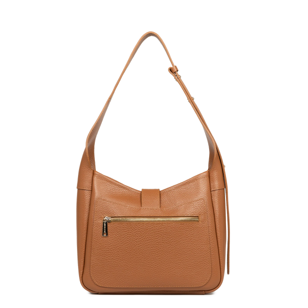 Lancaster Paris Small bucket bag - Camel - In - Orange 470-65