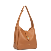 Lancaster Paris M bucket bag Top Double 470-66-CAMEL_IN_OR