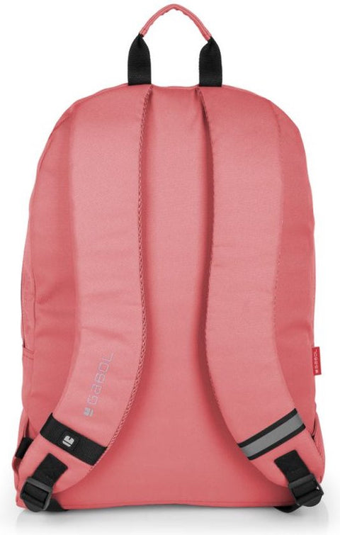 Gabol Backpack + Pencil Case Global - Coral