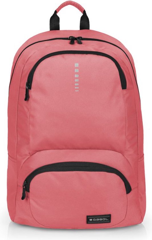 Gabol Backpack + Pencil Case Global - Coral