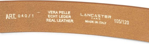 Lancaster Paris Leather Belt - 105cm