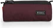Gabol Backpack + Pencil Case Global - Bordeaux Red