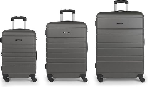 Gabol Suitcase Set - Zero - Cabin + Medium + Large travel suitcases