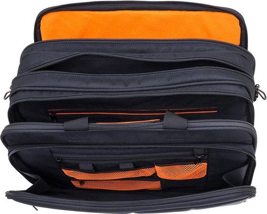 Davidt's Chase - Briefcase - Black - 17 inches