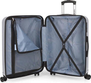 Gabol Suitcase Set - Jet - Silver