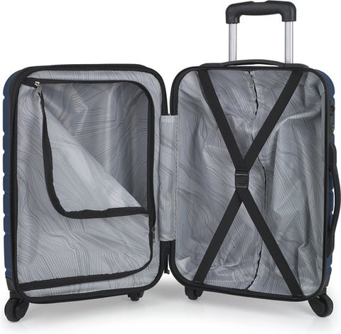 Gabol Suitcase Set - Zero - Cabin + Medium + Large travel suitcases - Dark Blue