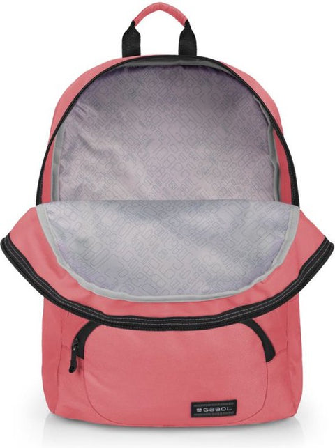 Gabol Backpack + Pencil Case Global - Coral