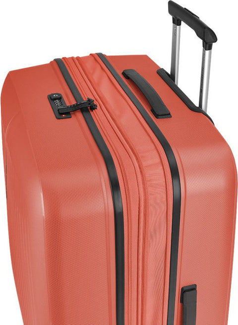 Gabol Suitcase Set - Zero - Cabin + Medium + Large travel suitcases - Coral Orange