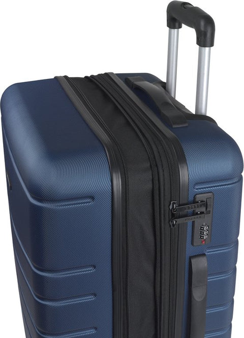 Gabol Suitcase Set - Zero - Cabin + Medium + Large travel suitcases - Dark Blue