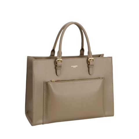 Big Handbag - David Jones - Taupe