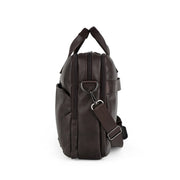 Gabol Status - Laptop bag 15.6 inches - 3 compartments - Dark brown